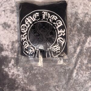 Chrome Hearts Black and White Graphic Tee